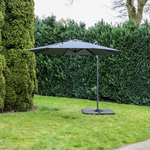 Parasol medium inclusief voet diameter 3 meter