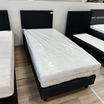 Boxspring 1 persoons, zwart