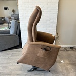 Relaxfauteuil met sta-op functie, cognac