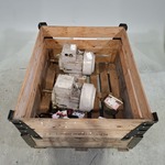 2x Elektromotor en diverse onderdelen,  O.a Rotor