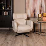 Fauteuil Royce , beige