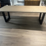 Eettafel Palma rechthoekig met a-poot, naturel