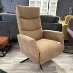 Manuele relaxfauteuil Bram, cognac