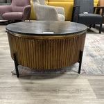 Salontafel London, goud/zwart