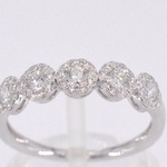 Witgouden ring met diamanten