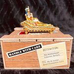 Farao Egyptisch kunstgouden beeld