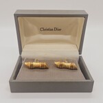 Christian Dior GP gouden manchet knopen – Inclusief doos