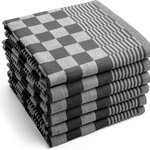 ca.144x Prof. Horeca Theedoek – 72x Zwart/72x Blauw