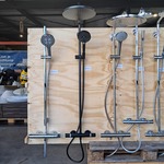 Regendoucheset, Hansgrohe, Rainshower, Matzwart