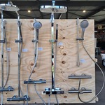 Regendoucheset, Grohe, Chroom