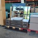 Badmeubel, Ideal Standard, Cerastyle, Dark nut