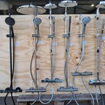 Regendoucheset, Hansgrohe, Chroom