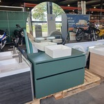 Badmeubel, Sani Supply, Ribbet, Mosgroen
