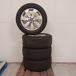4x Aluminium velg met winterband voor Mercedes ML/GLE, Michelin, Latit