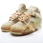 Paar sneakers, maat 44 1/2, Air Jordan, 4 Retro Off-White Sail Women C