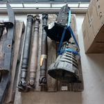 2x Versnellingsbak en 3x cardanassen, Mercedes, Lange body