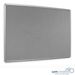 12 Prikbord Pro Series Grey 60×90 cm Sam Creative, PBPSG060090
