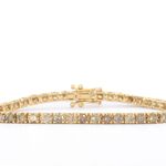 Gouden armband met diamanten 8.00 carat