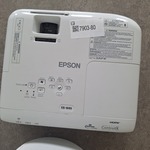Beamerset met scherm en geluidsboxen Epson