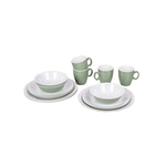 Bo-Camp Servies 100% Melamine 16-delig Groen
