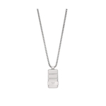 Emporio Armani EGS3078040 Heren Collier Zilverkleurig