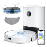 Honiture Robotstofzuiger met dweilfunctie, Q6 Pro 3500Pa met lasernavi