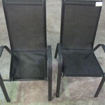2x aluminium Tuinstoelen