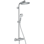 Hansgrohe Crometta Doucheset S 240 Showerpipe met thermostaat Chroom
