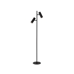 Lucide CLUBS Vloerlamp 2xGU10 Zwart