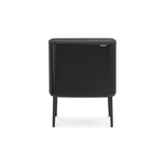Brabantia 315824 36L Rechthoekige Kunststof Zwarte Prullenbak