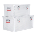 Stier set Aluminium Boxen 50 l + 85 l