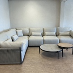 1 Lounge-set Sorrento hoekopstelling, MRG Camel sand