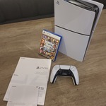 PlayStation 5 Disc Edition Console (in nieuwstaat) + GTA 5 game + Draa