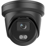 Hikvision DS-2CD2347G2-LU 2.8mm 4MP ColorVu Turret IP camera Zwart