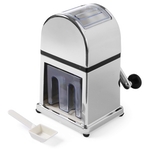 BarUp IJscrusher met IJsschep  Professionele Ice Crusher  RVS Messen