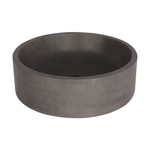 Differnz Marba Waskom Beton Donkergrijs Rond 42 x 42 x 13 cm