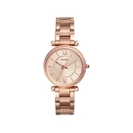 Fossil Carlie ES4301 Dames Horloge Goud