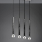 Ca. 15x Design hanglamp 4-lichts Trio, CLERMONT