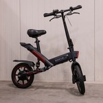 Edrive elektrische minibike inklapbaar zwart