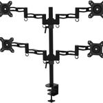 8x Monitor bureausteun 4 monitoren 4x scherm 13″-27″ Sam Creative, BRA