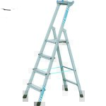 Trap met veiligheidsplatform 4 treden Zarges, XLstep S 41224