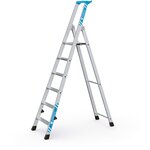 Geribbelde staande sportladder 6 treden Zarges, Nova S 42456