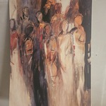 Kunstwerk van kunstenares Karin Haslinger – ”Begegnung III 1993”