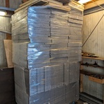Partij diverse isolatieplaten op pallet