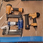 3x Diverse pneumatische tacker