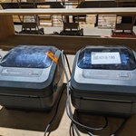 2x Labelprinter Zebra, GK420d, bouwjaar 2021 – 2022