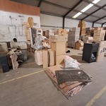 Partij divers decoratiemateriaal