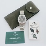 Alpha 1993 oyster date 3.9ct cubic zirconia automatisch horloge