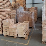 Partij diverse houten kisten