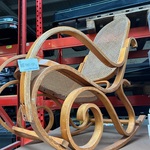 Vintage/retro schommelstoel